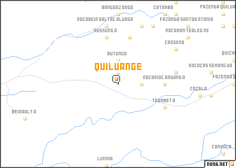 map of Quiluange