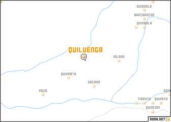 map of Quiluenga