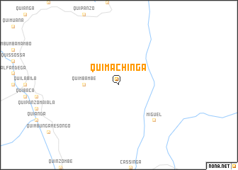 map of Quimachinga