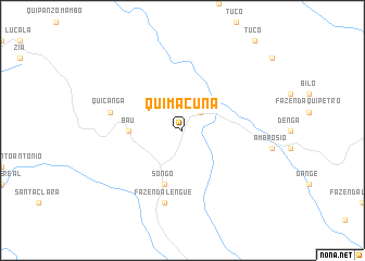 map of Quimacuna