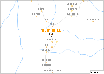 map of Quimadiço