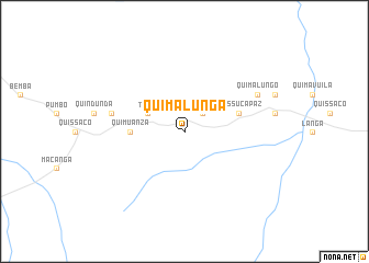 map of Quimalunga