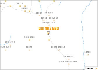 map of Quimazebo