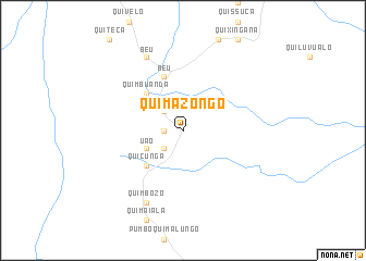 map of Quimazongo
