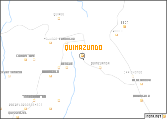 map of Quimazundo