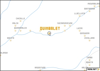 map of Quimbalet
