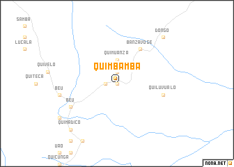map of Quimbamba