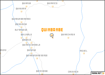 map of Quimbambe