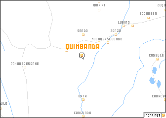map of Quimbanda