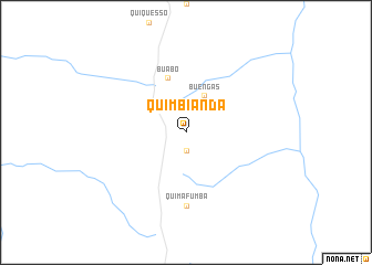 map of Quimbianda