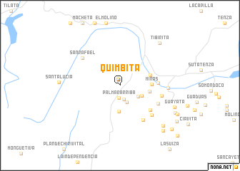 map of Quimbita