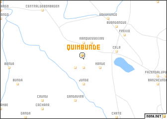 map of Quimbunde