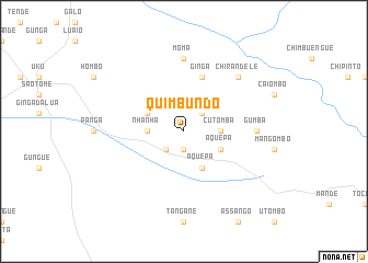 map of Quimbundo