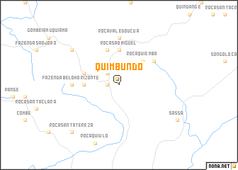 map of Quimbundo