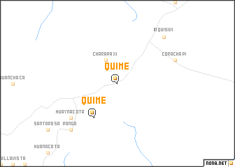 map of Quime