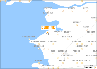 map of Quimiac