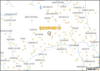 map of Quimpimayo