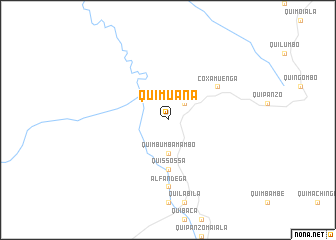 map of Quimuana