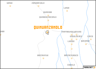 map of Quimuanza Molo