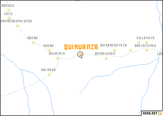 map of Quimuanza