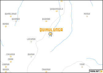 map of Quimulunga