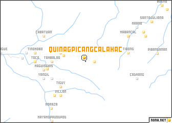 map of Quinagpicangcalahac