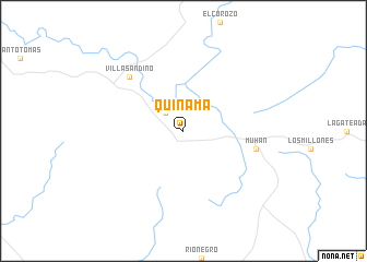 map of Quinama