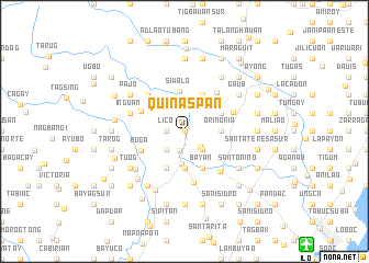 map of Quinaspan