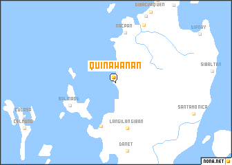 map of Quinawanan