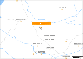 map of Quincanque