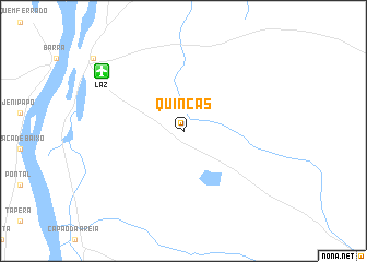 map of Quincas