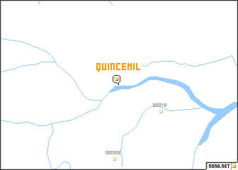 map of Quince Mil