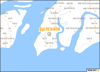 map of Quinchana