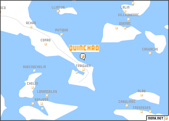 map of Quinchao