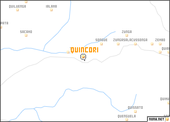 map of Quincóri