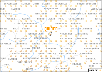 map of Quinco