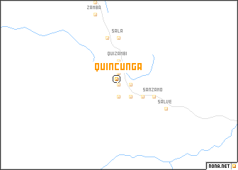 map of Quincunga