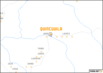 map of Quincuuila