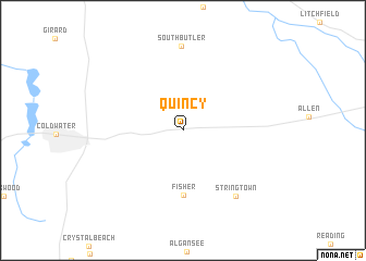 map of Quincy