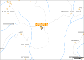 map of Quinden