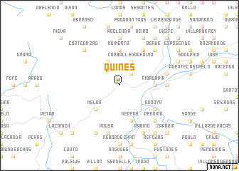 map of Quinés