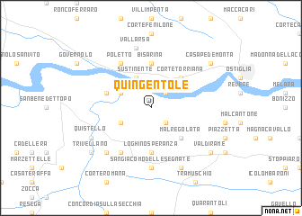 map of Quingentole