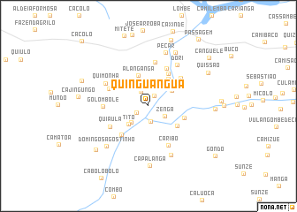 map of Quinguângua