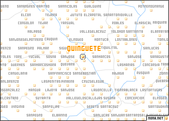 map of Quinguete