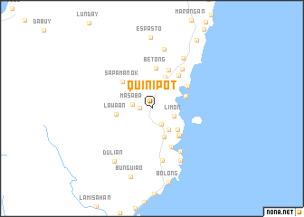 map of Quinipot