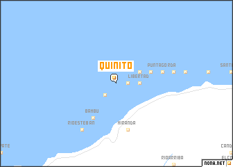 map of Quinito