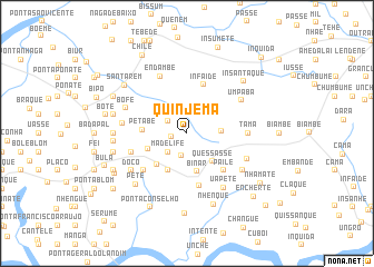 map of Quinjema