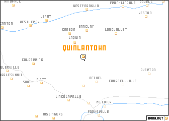 map of Quinlantown