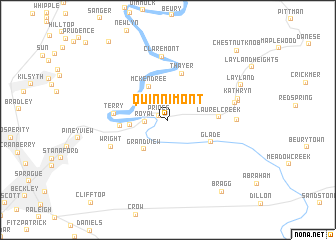 map of Quinnimont