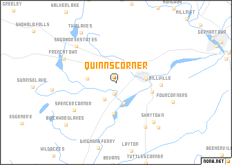 map of Quinns Corner